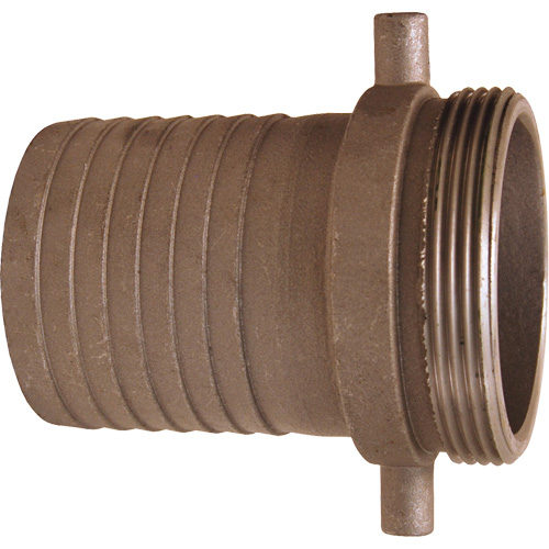 King Short Shank Suction Coupling, Aluminum, 1-1/2" Superchem Industries