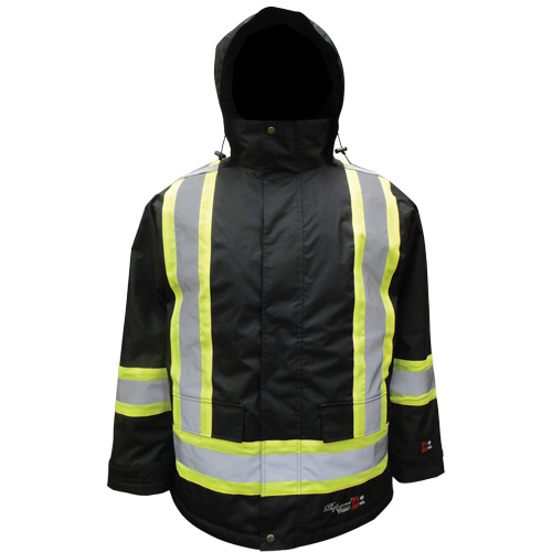Parka isol&eacute; Journeyman, 3T-Grand, Noir Superchem Industries