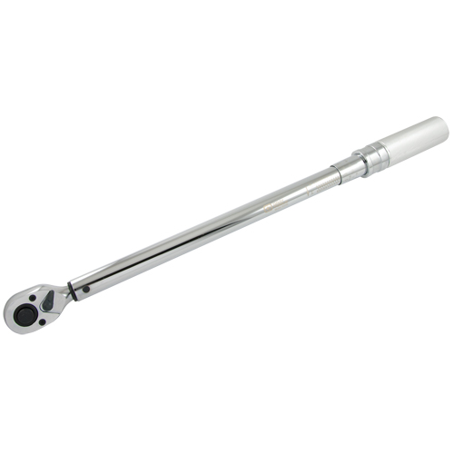 Micro-Adjustable Torque Wrench, Click, 1/2" Square Drive, 30 - 250 ft-lbs. Superchem Industries