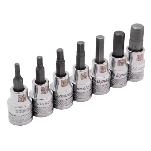 Jeu de douilles SAE standards, 7 mrcx Superchem Industries