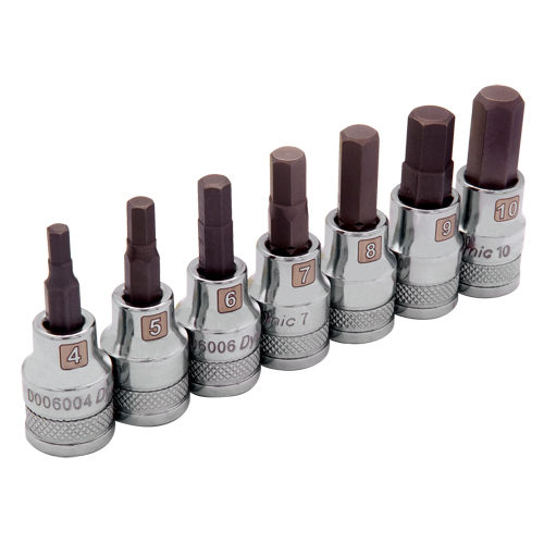 Standard Metric Socket Set, 7 Pcs Superchem Industries