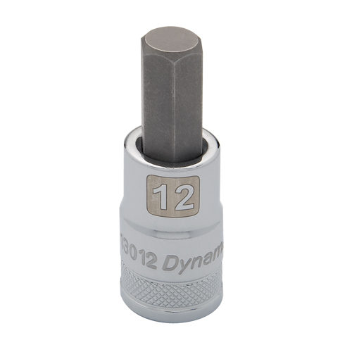 Douille &agrave; embout m&eacute;trique standard, 14 mm x 2,44" lo, Prise 1/2" Superchem Industries