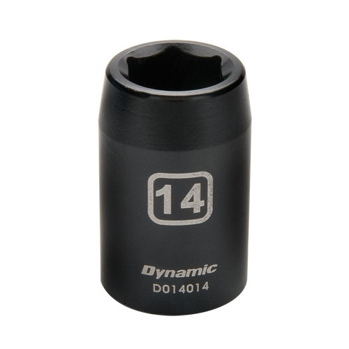 Metric Socket, Impact, 8 mm, 1/2" Drive, 6 Points Superchem Industries