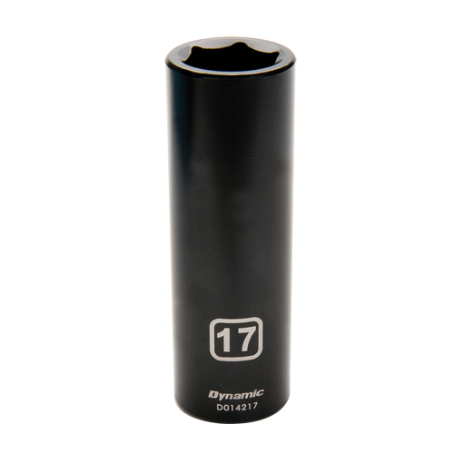 Metric Socket, Impact, 8 mm, 1/2" Drive, 6 Points, Deep Superchem Industries