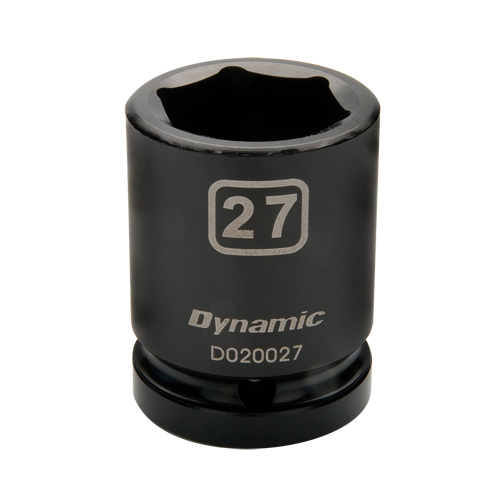 Metric Socket, Impact, 24 mm, 3/4" Drive, 6 Points Superchem Industries
