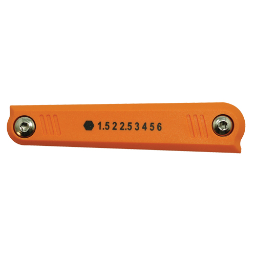 Jeu de cl&eacute;s hexagonales repliables, 7 mcx, Torx Superchem Industries