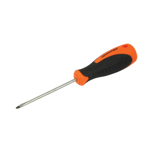 Tournevis pour &eacute;crous &agrave; fente, Tige de 1/8", Ronde, 6" lo, Prise en Coussin&eacute;e Superchem Industries