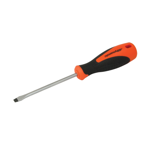 Tournevis pour &eacute;crous &agrave; fente, Tige de 3/16", Ronde, 8" lo, Prise en Coussin&eacute;e Superchem Industries