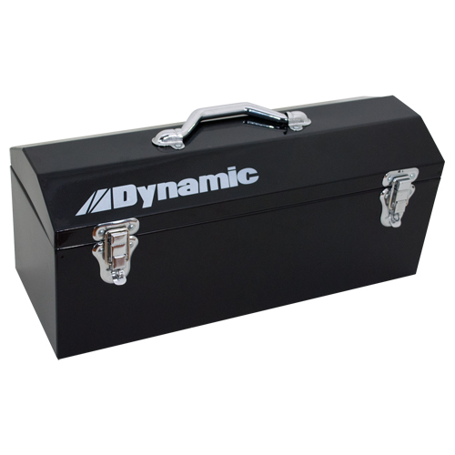 Hip Roof Tool Box, 7" D x 19" W x 7-1/2" H, Black Superchem Industries