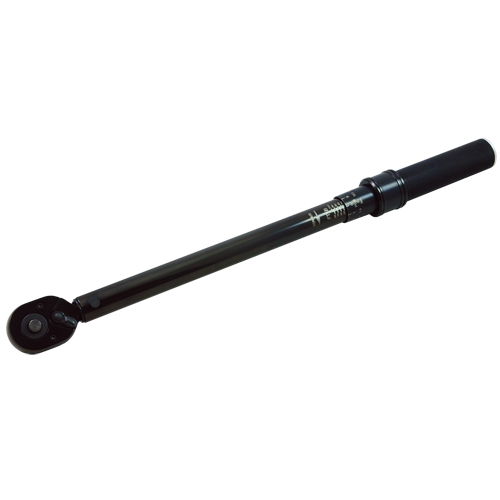 Torque Wrench, Click, 3/8" Square Drive, 20 - 100 ft-lbs. Superchem Industries