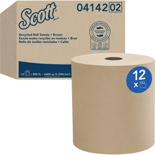 Scott&reg; Universal Hard Roll Towels, 1 Ply, Standard, 800' L Superchem Industries