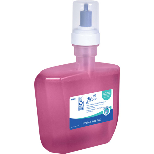 Nettoyant pour la peau avec agents hydratants Scott Pro, Mousse, 1,2 L, Parfum&eacute; Superchem Industries