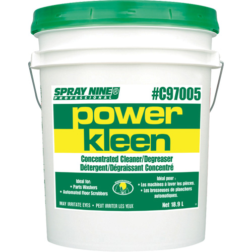 Produit nettoyant pour nettoyeur de pi&egrave;ces Power Kleen, 20 L, Seau Superchem Industries