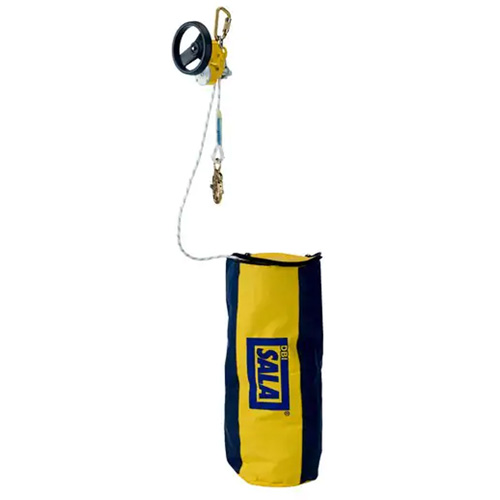 DBI-SALA&reg; Rollgliss R550 Rescue & Descent Device, 300' L, Kernmantle Lifeline Superchem Industries
