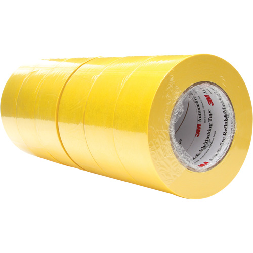 Automotive Refinish Masking Tape 388N, 48 mm (2") x 55 m (180'), Yellow Superchem Industries