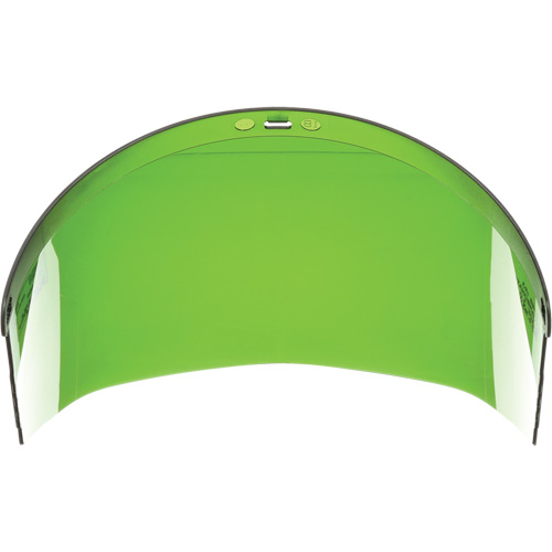 Faceshield Window, Polycarbonate, Green Tint Superchem Industries