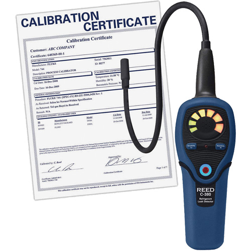 Refrigerant Leak Detector with Calibration Certificate Superchem Industries