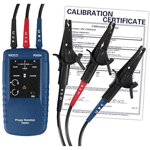Phase and Motor Rotation Tester with ISO Certificate Superchem Industries