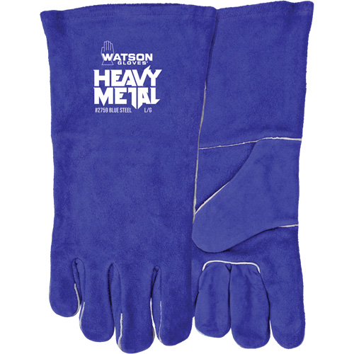 Nouveaux gants en jersey, Cuir de vache refendu, Taille Taille unique Superchem Industries
