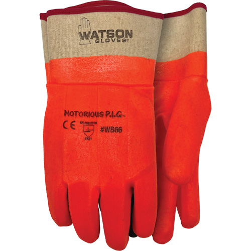 Gants Notorious P.I.G., Taille unique, R&ecirc;vetement Nitrile/PVC, Enveloppe en Jersey Superchem Industries