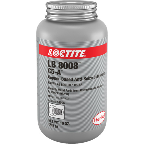 Lubrifiant antigrippant &agrave; base de cuivre, 10 oz, Canette &agrave; dessus brosse, 1800°F (982°C) Temp&eacute;rature max. Superchem Industries