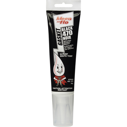 Compos&eacute; &agrave; joints de silicone 470, Tube, Noir Superchem Industries
