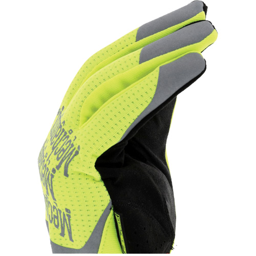 Gants de travail FastFit &agrave; haute visibilit&eacute;, Paume Synth&eacute;tique, Taille Moyen/9 Superchem Industries
