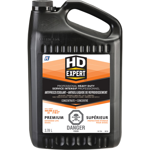 Antigel/liquide de refroidissement concentr&eacute; pour dur&eacute;e de vie prolong&eacute;e pour moteur diesel Turbo Power, 3,78 L, Gallon Superchem Industries