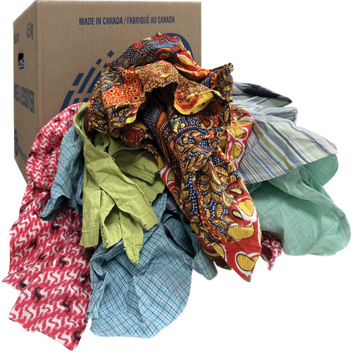 Wiper Rags, Mix Colours, 10 lbs. Superchem Industries