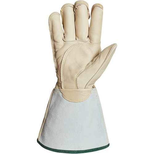 Gants de monteur de lignes pour lhiver avec bandes r&eacute;fl&eacute;chissantes 6" Endura, Moyen, Paume en Cuir de cheval, Doublure en Thinsulate Superchem Industries