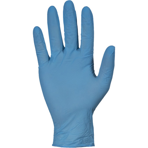 KeepKleen&reg; RDNPF Disposable Gloves, Large, Nitrile, 4-mil, Powder-Free, Blue, Class 2 Superchem Industries