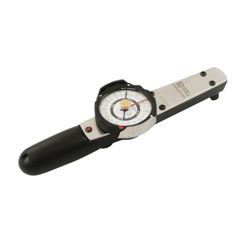 Torque Wrench with Memory Needle, Dial, 3/8" Square Drive, 0 - 250 in-lbs. Superchem Industries