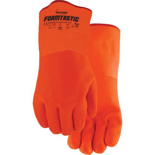 Gants Foamtastic, Taille unique, R&ecirc;vetement PVC, Enveloppe en Mousse Superchem Industries