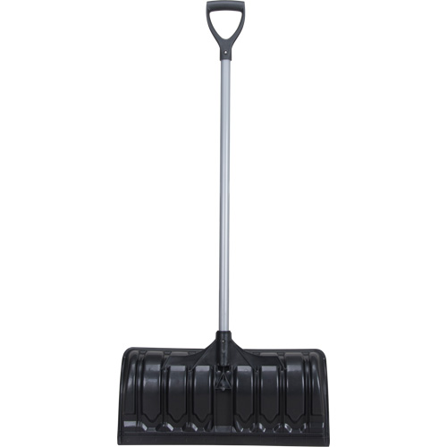 Snow Pusher, Polypropylene Blade, D-Grip Handle, 24-1/2" W Superchem Industries