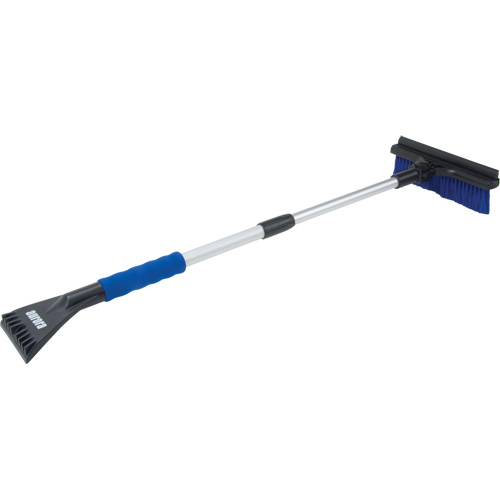 Snow Brush, Telescopic, Polypropylene Blade, 32-1/2" Long, Blue Superchem Industries