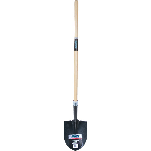 Pelle ronde robuste, Lame Acier au carbone, Bois dur, Manche Droit Superchem Industries