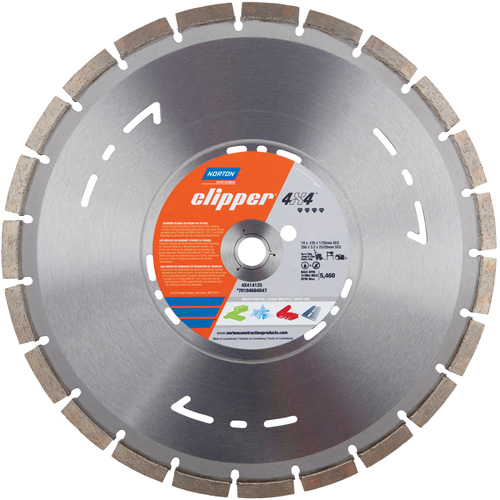 Clipper 4X4 Multi-Purpose Dry Segmented High-Speed Blade Superchem Industries