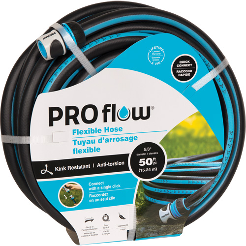 Boyau flexible, Plastique, 5/8" dia x 100' Superchem Industries
