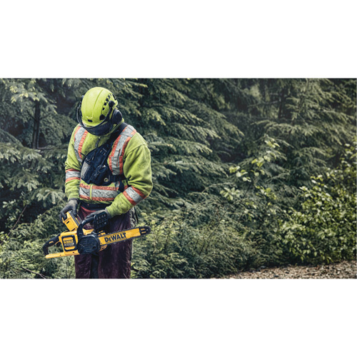 Scie &agrave; chaîne sans fil Flexvolt, 16", &agrave; pile, 60 V Superchem Industries