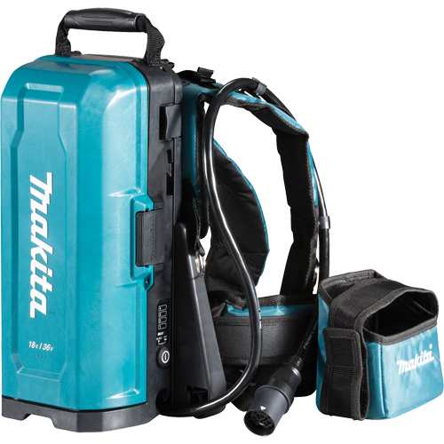 LXT&reg; & LXT&reg; X2 Portable Backpack Power Supply, 18 V/36 V, Lithium-Ion Superchem Industries