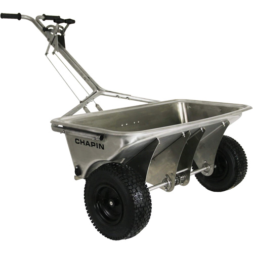 Professional Rock Salt Drop Spreader, 200 lbs. capacity Superchem Industries