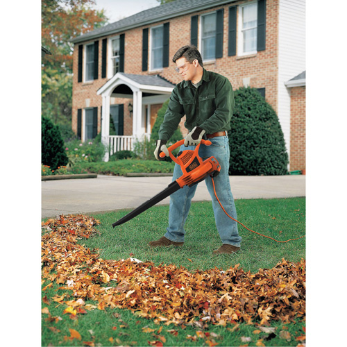 Souffleur/aspirateur/broyeur de feuilles, Vitesse d'air 210 mi/h, &eacute;lectrique Superchem Industries
