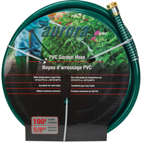 Garden Hose, PVC, 5/8" dia. x 100' Superchem Industries