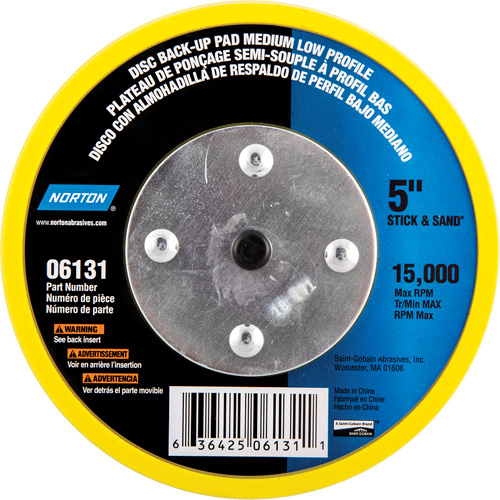 Back Up Pads For PSA & Hook And Loop Paper Discs Superchem Industries