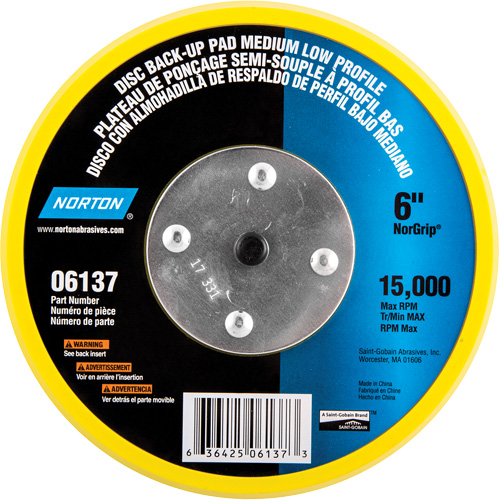 Back Up Pads For PSA & Hook And Loop Paper Discs Superchem Industries