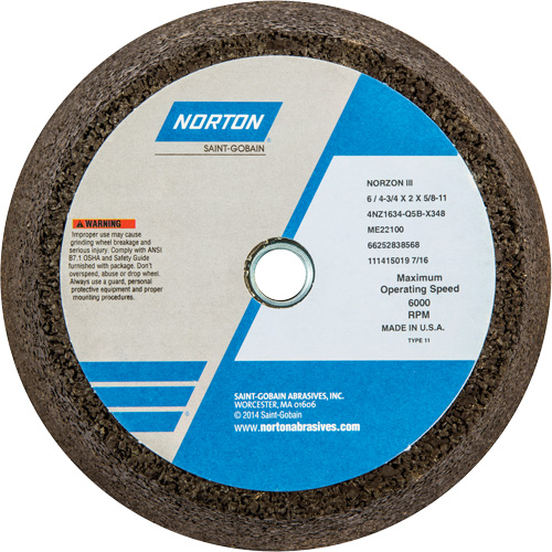 Boisseau d'&eacute;barbage non renforc&eacute; portatif Norzon Plus Superchem Industries