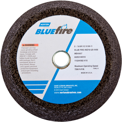 Disque &agrave; &eacute;barbage portatif non renforc&eacute; BlueFire Superchem Industries
