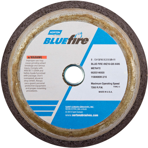 Disque &agrave; &eacute;barbage portatif non renforc&eacute; BlueFire Superchem Industries