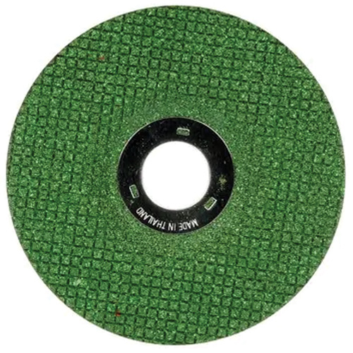 Green Corps Flexible Grinding Wheel, 4-1/2" x 1/8", 7/8" Arbor, Ceramic, Type 27 Superchem Industries