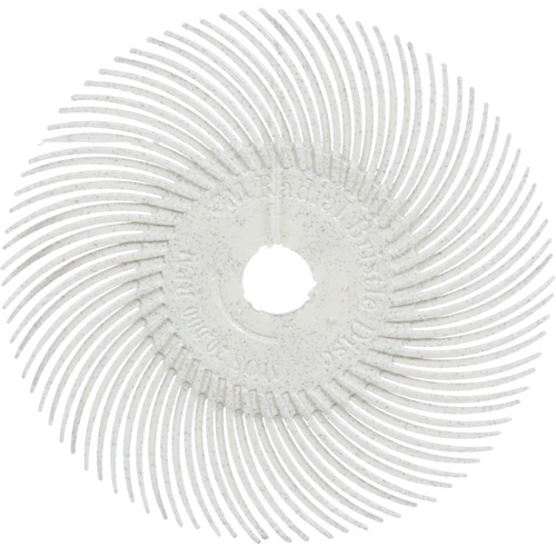 Scotch-Brite Radial Bristle Disc, Aluminum Oxide, 120 Grit, 3" Dia. Superchem Industries